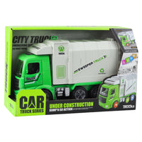 LEAN Toys Müllwagen, Stadtlichter, Geräusche, Grün – Produktabbildung 7