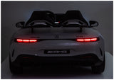 LEAN CARS Mercedes GT63 AMG DK-GT63 24V LCD Elektroauto, Hellgrau – Produktabbildung 14