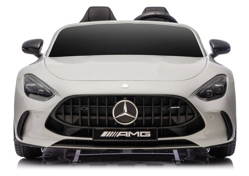 LEAN CARS Mercedes GT63 AMG DK-GT63 24V LCD Elektroauto, Hellgrau – Produktabbildung 3
