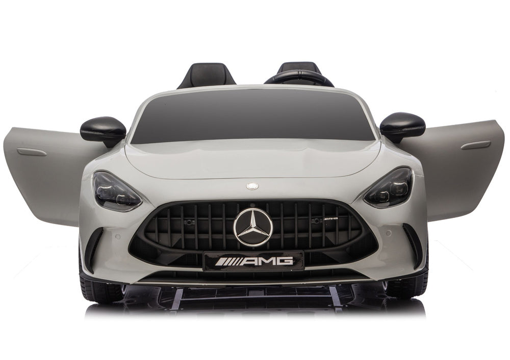 LEAN CARS Mercedes GT63 AMG DK-GT63 24V LCD Elektroauto, Hellgrau – Produktabbildung 4