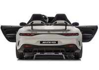LEAN CARS Mercedes GT63 AMG DK-GT63 24V LCD Elektroauto, Hellgrau – Produktabbildung 6