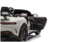 LEAN CARS Mercedes GT63 AMG DK-GT63 24V LCD Elektroauto, Hellgrau – Produktabbildung 9