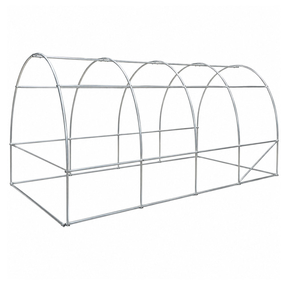 LEAN Folientunnel-Gartengewächshaus PRO Rahmen 25 mm 6 x 3 x 2 m 18 m² – Produktabbildung 10