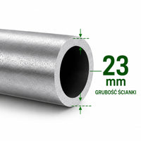 LEAN Folientunnel-Gartengewächshaus PRO Rahmen 25 mm 12 x 3 x 2 m 36 m² – Produktabbildung 9