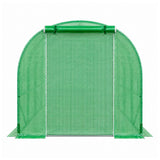 LEAN Folientunnel-Gartengewächshaus PRO Rahmen 25 mm 10 x 4 x 2 m 40 m² – Produktabbildung 4