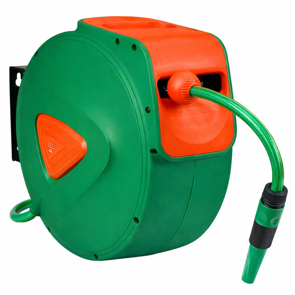 LEAN Automatische Wand-Schlauchtrommel mit Gartenschlauch 20 m + 2 m – Produktabbildung 2