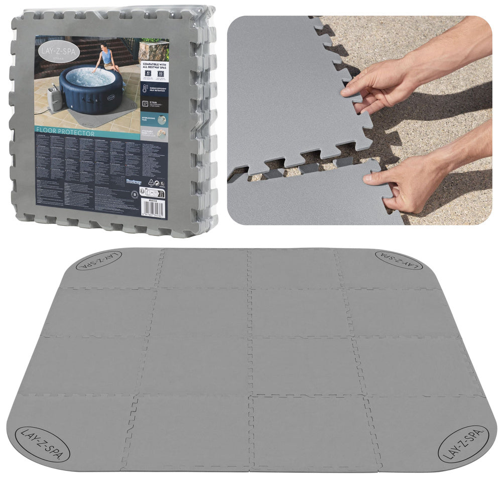 Lay-Z-Spa Schaumstoffmatte für Whirlpools 196 x 196 cm Bestway 60334