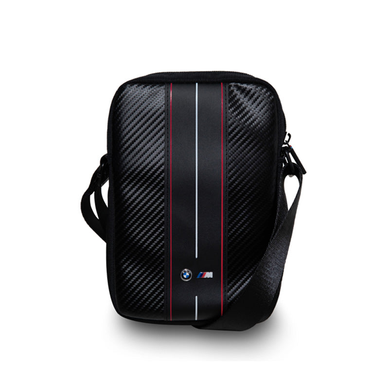 BMW Carbon Red Stripes - Hülle für 8" Tablet (schwarz)