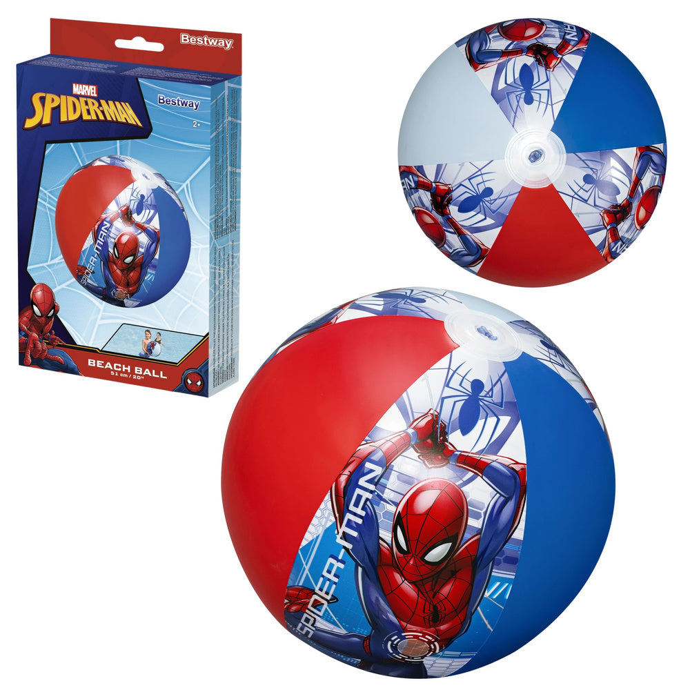 Aufblasbarer Strandball Marvel Spider-Man, 51 cm, Bestway 98002