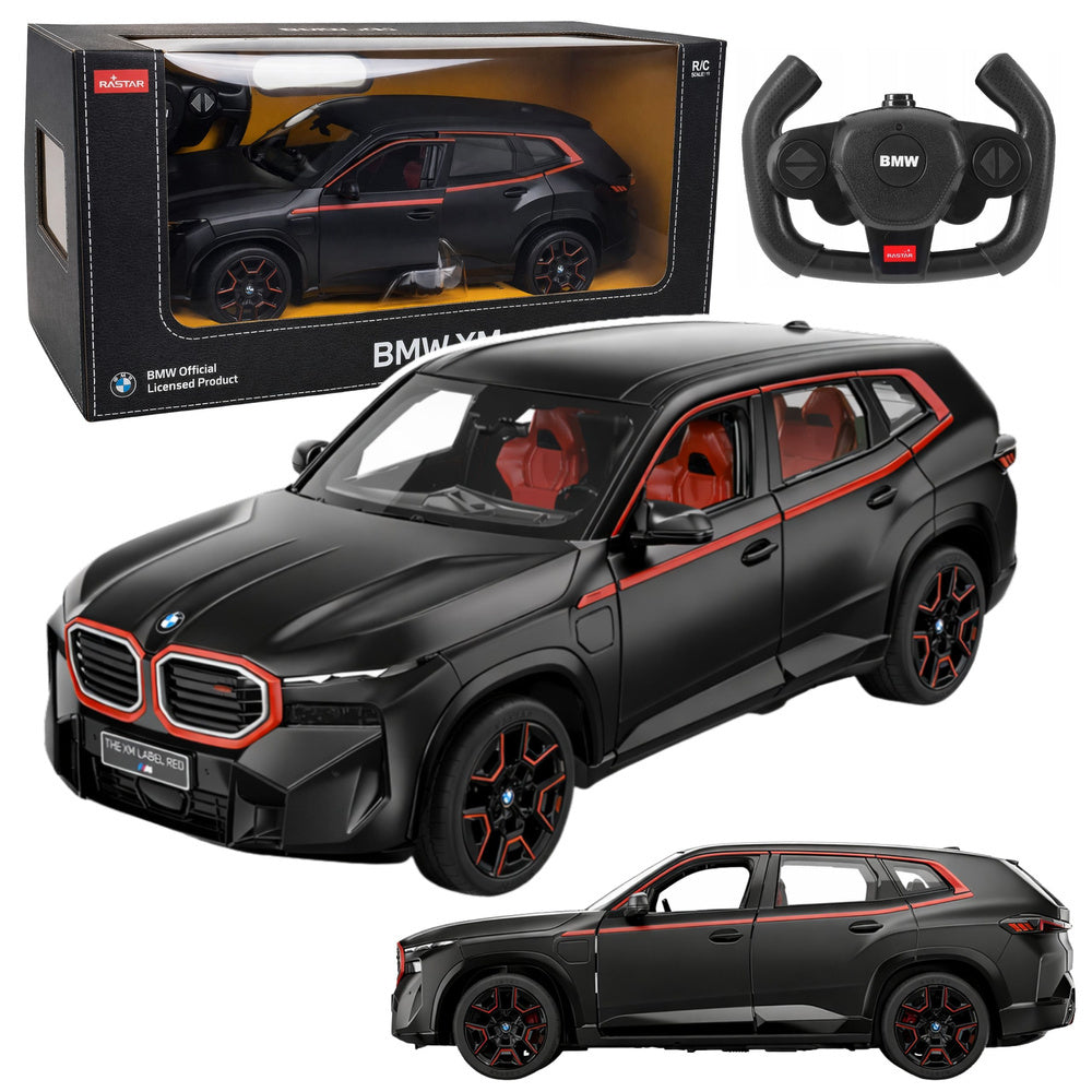 BMW XM ferngesteuertes Auto RC Rastar Schwarz 1:14