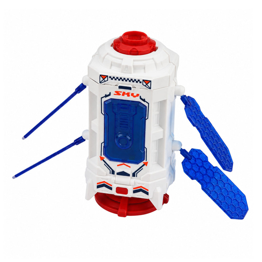 LEAN Toys Raumschiff-Satellitenkapsel-Kommunikationsantenne Astronauten-Set – Produktabbildung 2