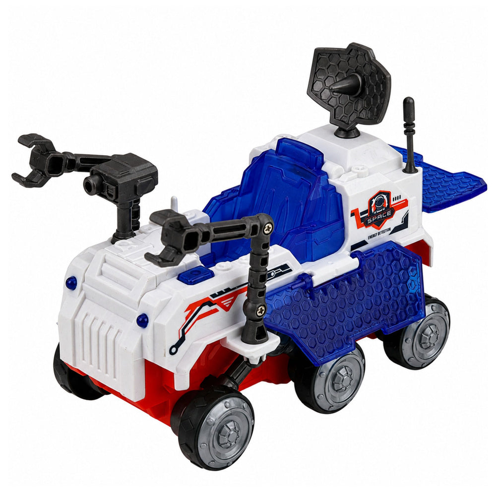 LEAN Toys Space Shuttle Raketenforschungsfahrzeug Kosmonauten-Satelliten-Set – Produktabbildung 2