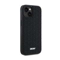 DKNY 3D Rubber Repeat Pattern - Hülle für iPhone 15 / 14 / 13 (schwarz) – Produktabbildung 4