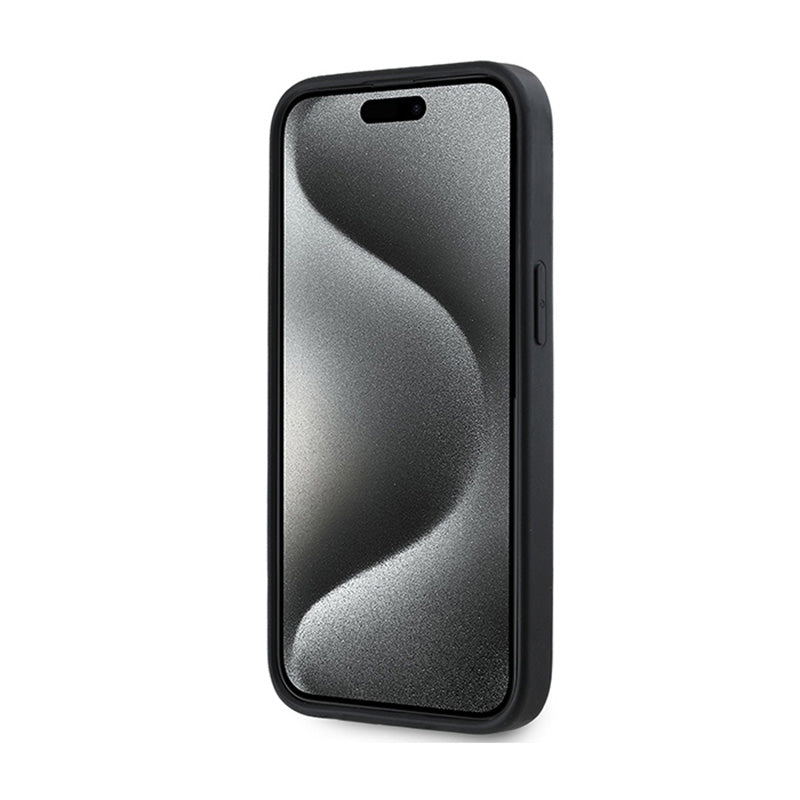 DKNY 3D Rubber Repeat Pattern - Hülle für iPhone 15 / 14 / 13 (schwarz) – Produktabbildung 5