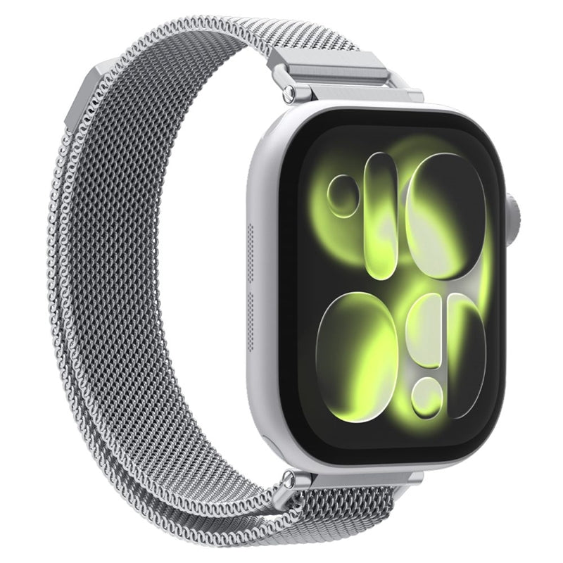 Spigen WBM4 - Stainless Steel Band for Apple Watch 40/41/42 mm (Silver)