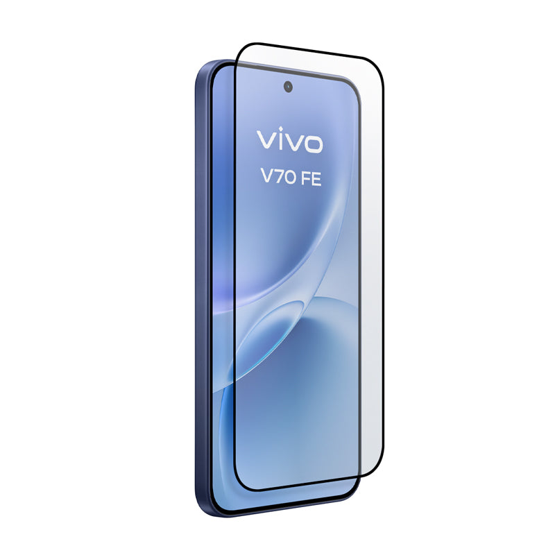 Crong 3D Armour Glass Lite - gehärtetes Glas s vollflächig lepidlem für Vivo V70 FE 5G