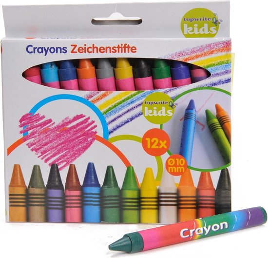 Topwrite - 12barevné pastelové pastelky – Produktabbildung 2