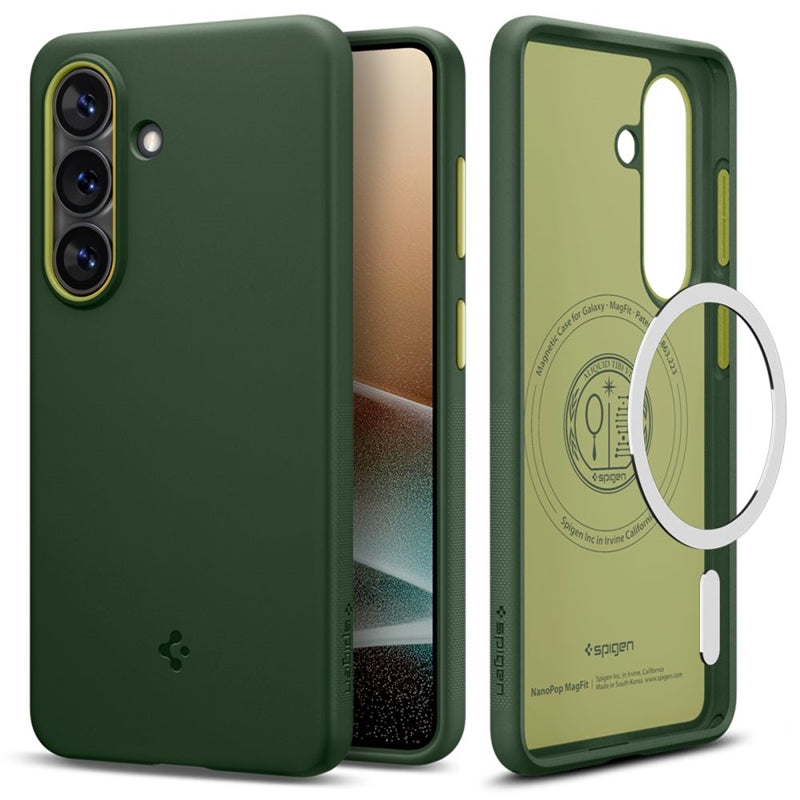 Hülle Spigen Nano Pop Mag MagSafe für Samsung Galaxy S26 (avokádovo grün) – Produktabbildung 2
