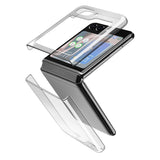Cellularline Clear Case - Samsung Galaxy aus Flip 5 Case (Transparent)