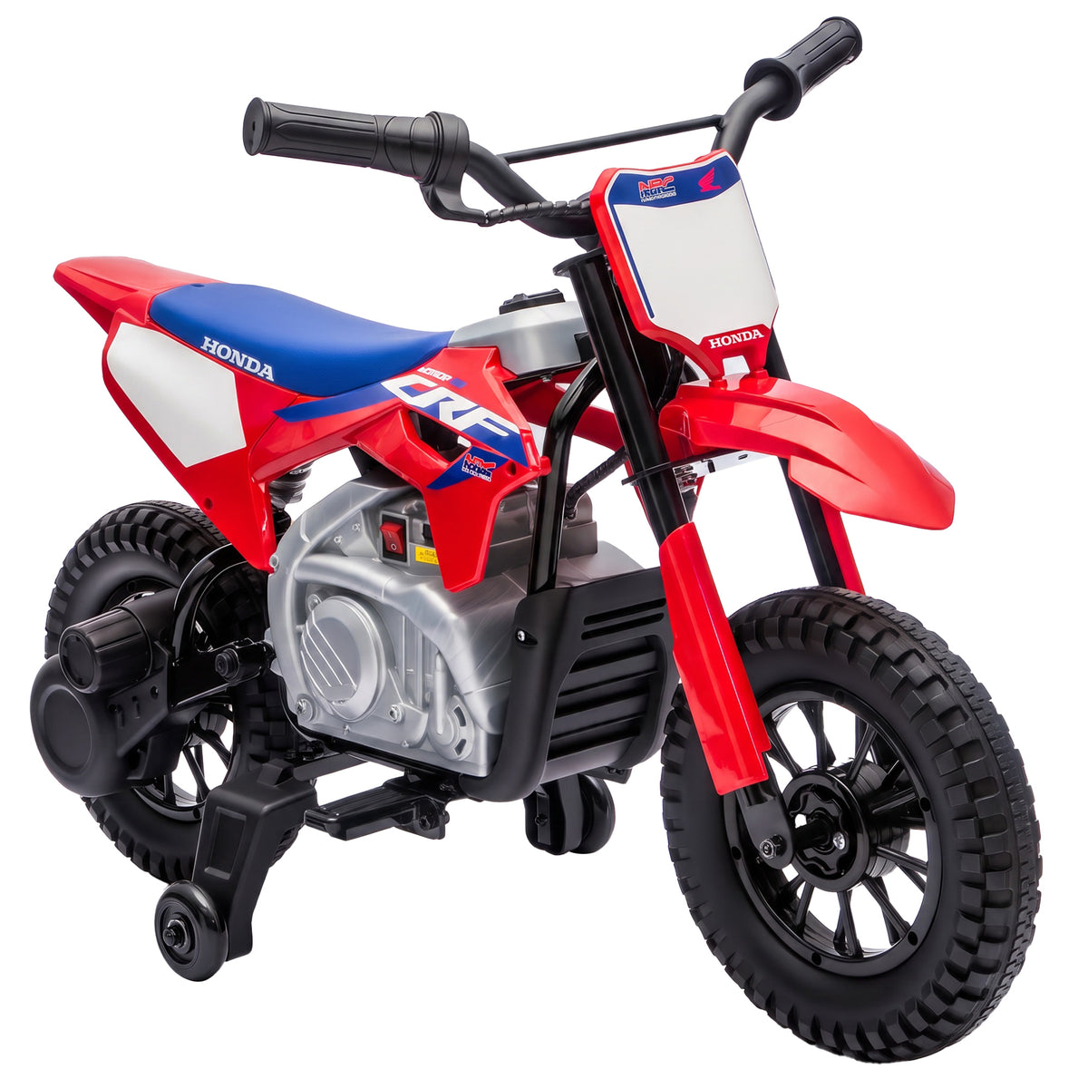 Elektro Motorrad Kinder HONDA CRF 450R 12V Kinder Motocross mit 35W Motor Lithium Akku Hinterradfederung 12