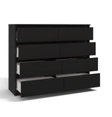 Kommode Malwa M8/120 SCHWARZ – Produktabbildung 2