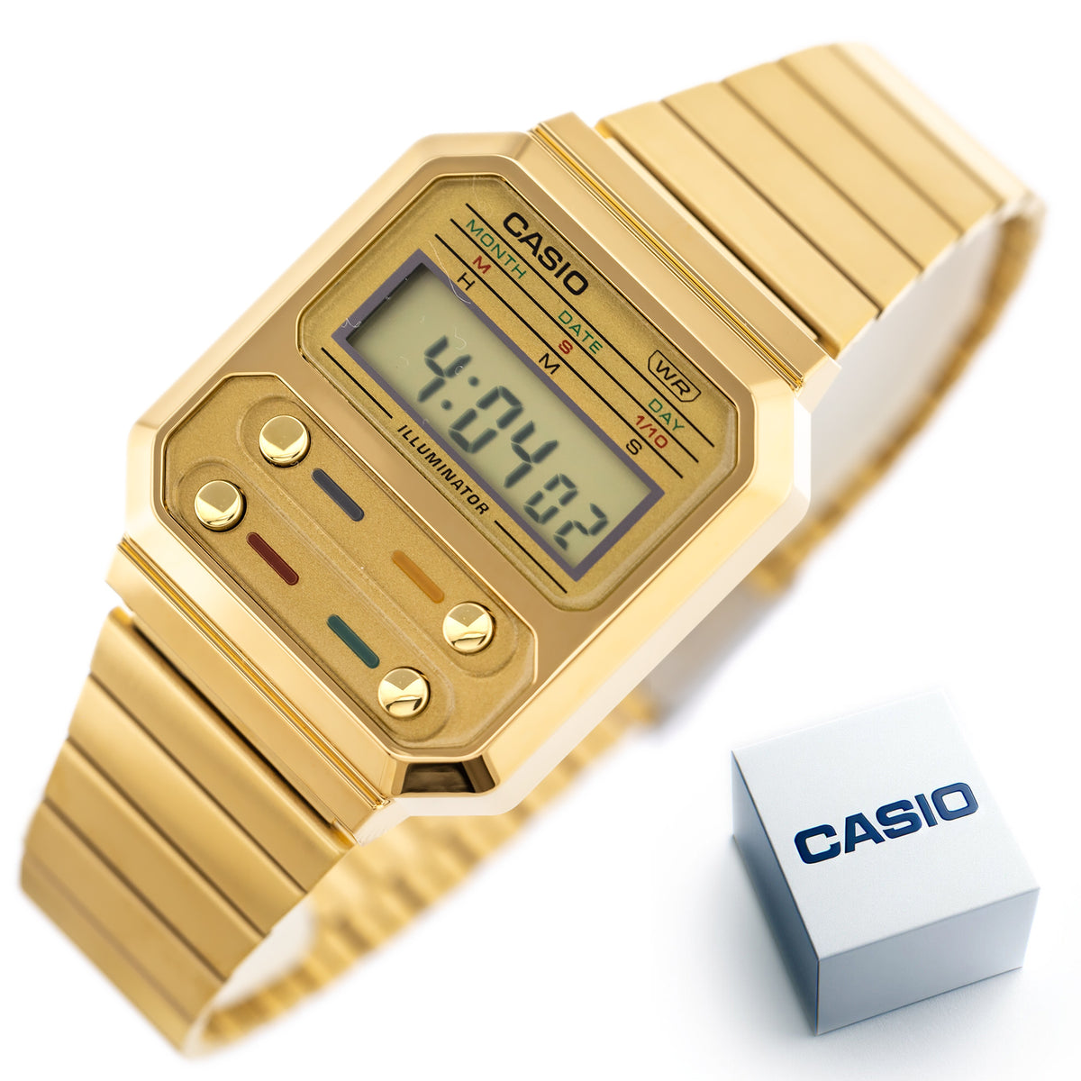 Casio Damenuhr – A100WEG-9AEF