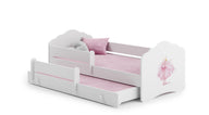 Kinderbett FALA BAR+SZU II 160x80 – Prinzessin mit Krone