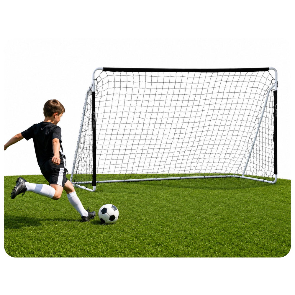 LEAN Sport Großes Fußballtor 307x209 cm – Produktabbildung 2