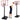 LEAN Sport Basketballkorb Mobiler verstellbarer Ständer 200-305cm