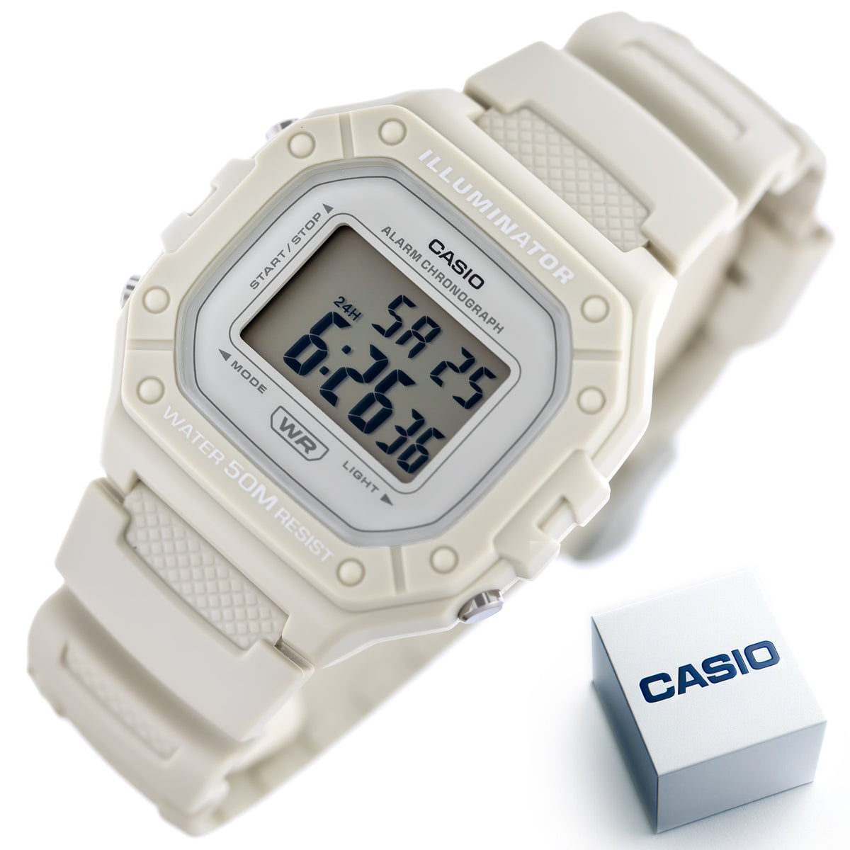 Casio Unisexuhr – W-218HC-8A