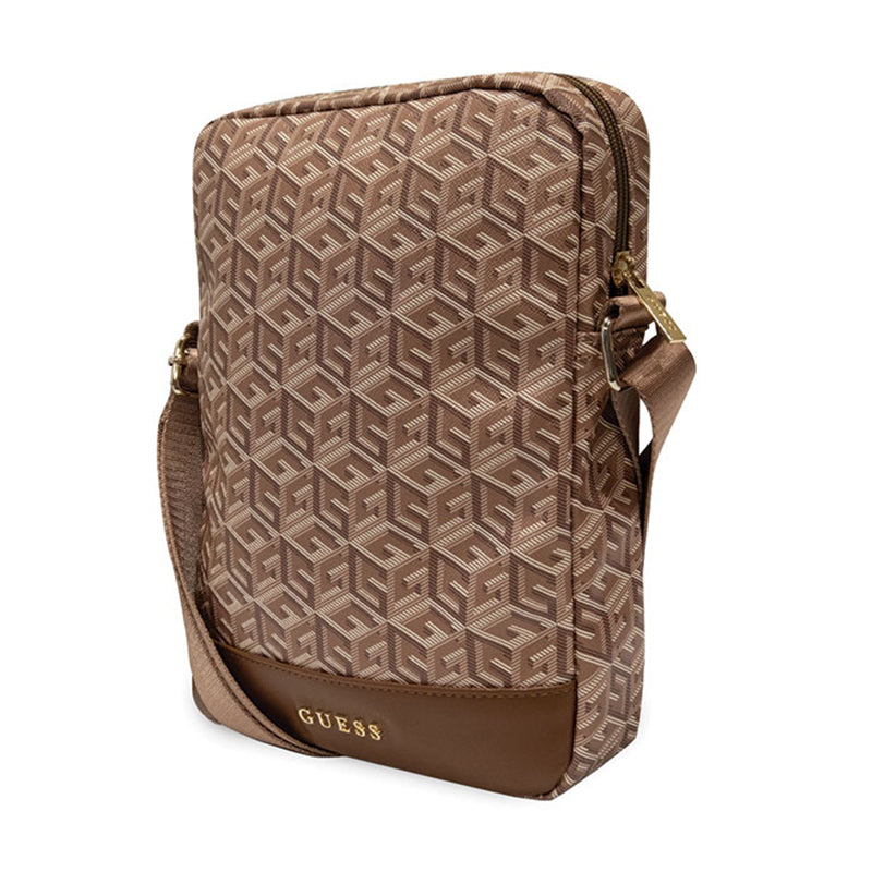 Guess GCube Stripe Tablet Bag - Tasche für 10" Tablet (braun) – Produktabbildung 2