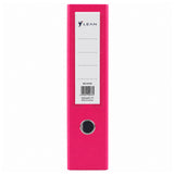 LEAN A4/80-mm-Dokumentenordner mit Hebelmechanismus, Rosa – Produktabbildung 5