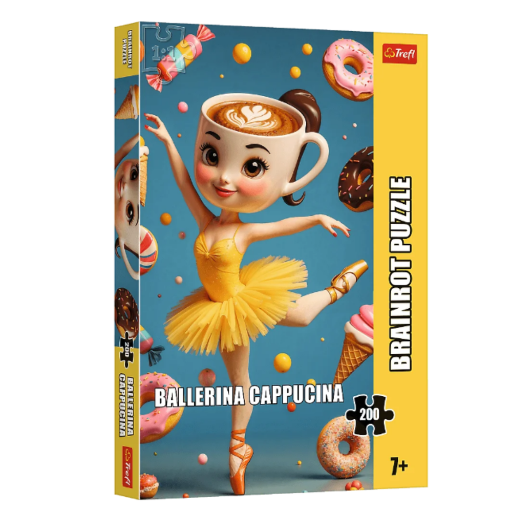 Trefl Puzzle Puzzle – 200 Teile – Ballerina Cappuccina – Trefl 13362