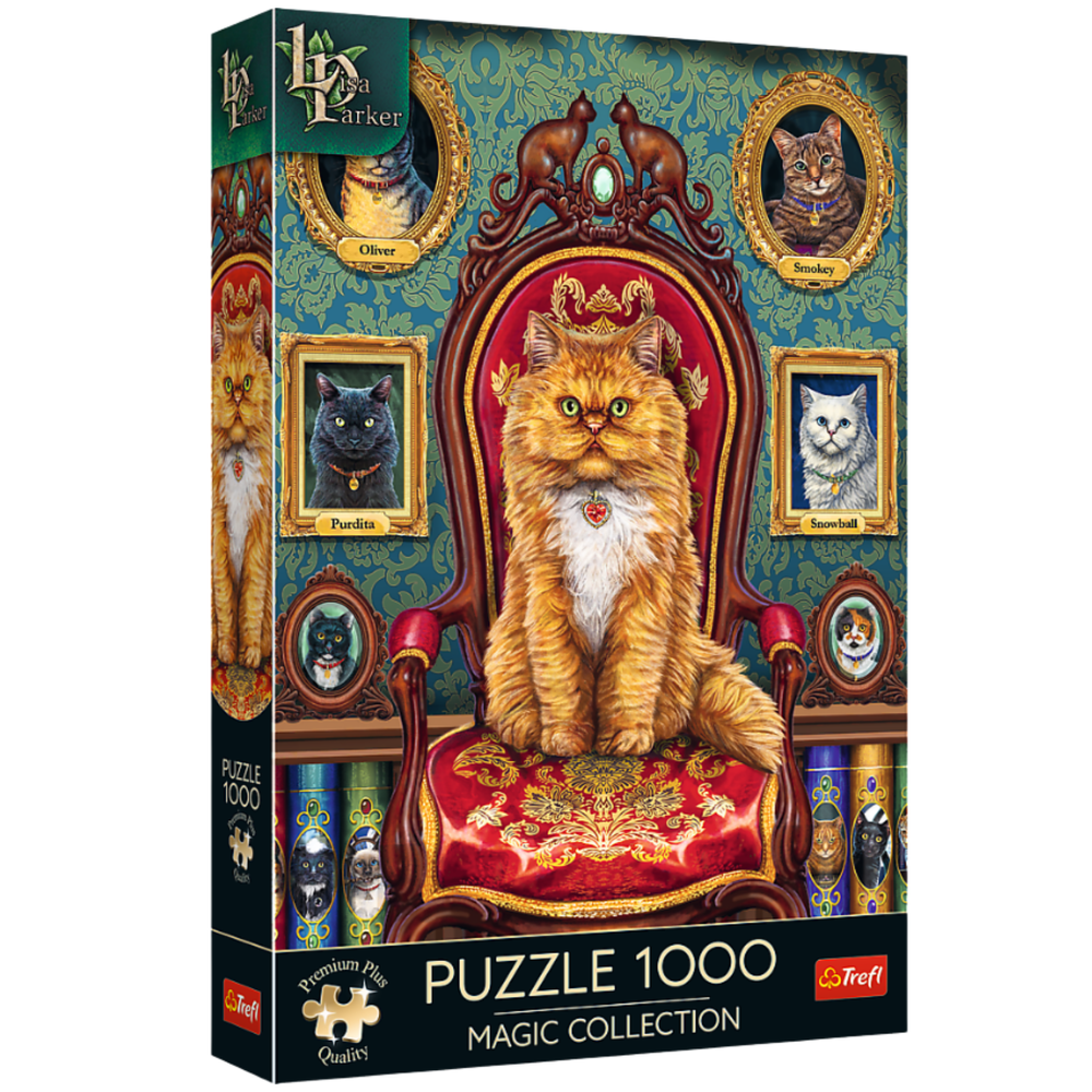 Trefl Puzzle Puzzle - 1000 – Premium Plus – Magic Collection: Katzenmania – Trefl 10896