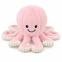 LEAN Toys Plüsch-Oktopus, Kuscheltier mit elastischen Tentakeln, rosa, 50 cm – Produktabbildung 5
