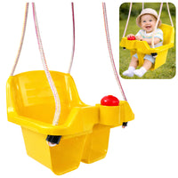 Gelbe Eimerschaukel für Kinder 5237