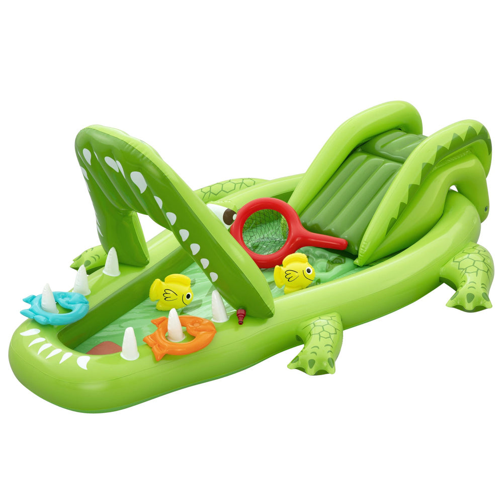 Wasserspielplatz mit Rutsche, Krokodil-Zubehör, Bestway 53169 – Produktabbildung 2