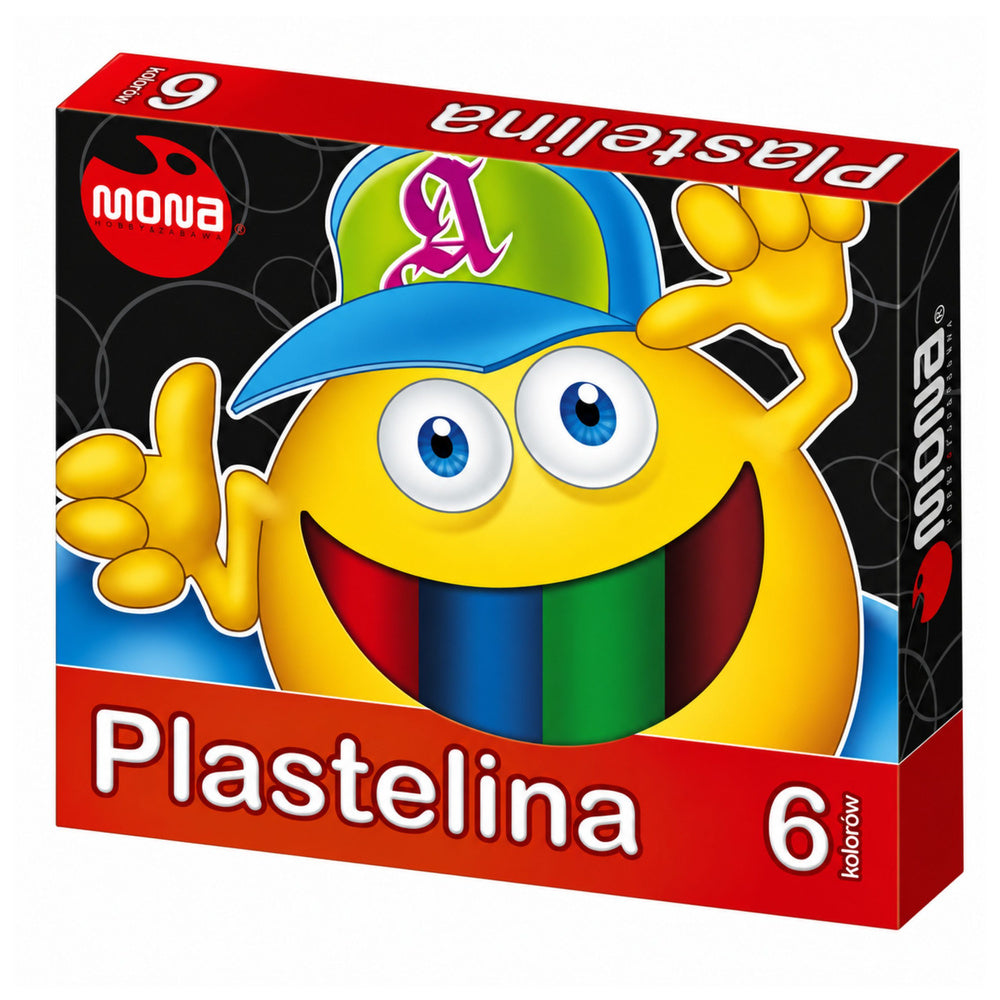 LEAN School MONA Schul-Knetmasse 6 Farben