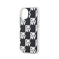 DKNY IML Checkered Mono Pattern - Hülle für iPhone 15 / 14 / 13 (schwarz) – Produktabbildung 6