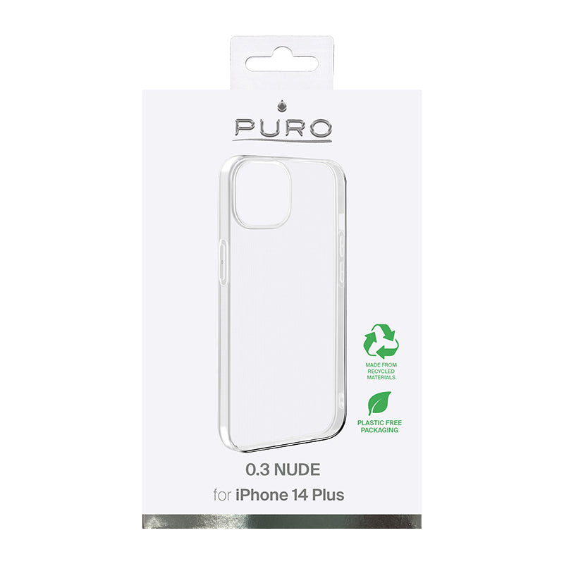 Hülle PURO 0.3 Nude für iPhone 14 Plus (transparent) – Produktabbildung 3