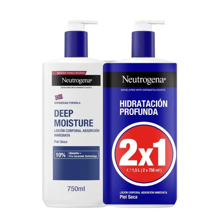 Neutrogena Feuchtigkeitslotion 2x750ml