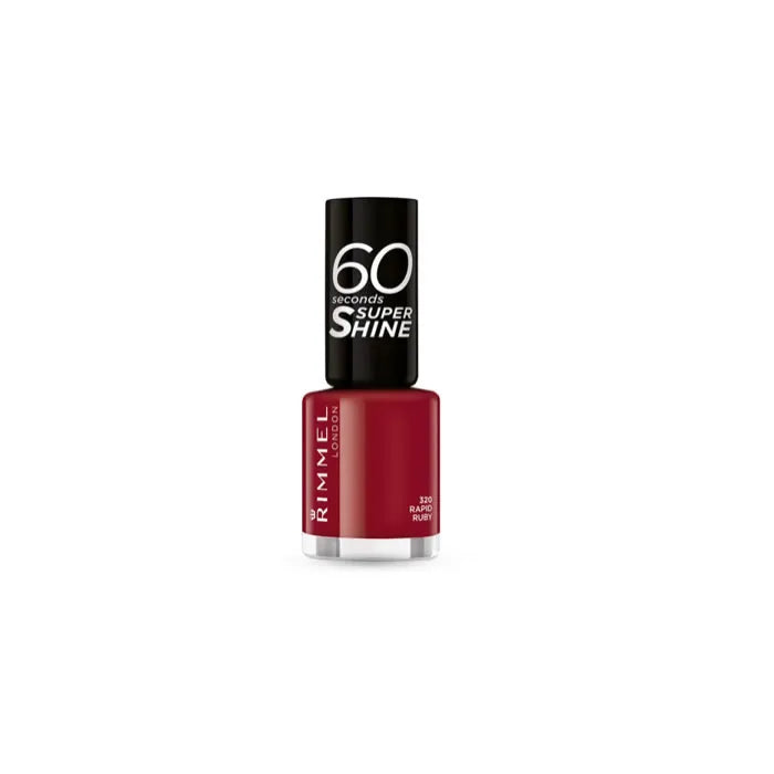 RIMMEL LONDON Rimmel 60 Seconds Super Shine 320 Rapid Ruby