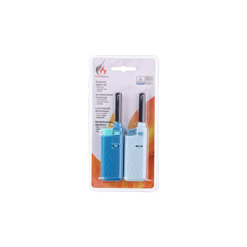 Jiný BBQ - Plynový zapalovač für grilování / für kuchyně 14 cm 2 Stk.. (blau / blau)