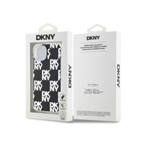 DKNY IML Checkered Mono Pattern - Hülle für iPhone 15 / 14 / 13 (schwarz) – Produktabbildung 8