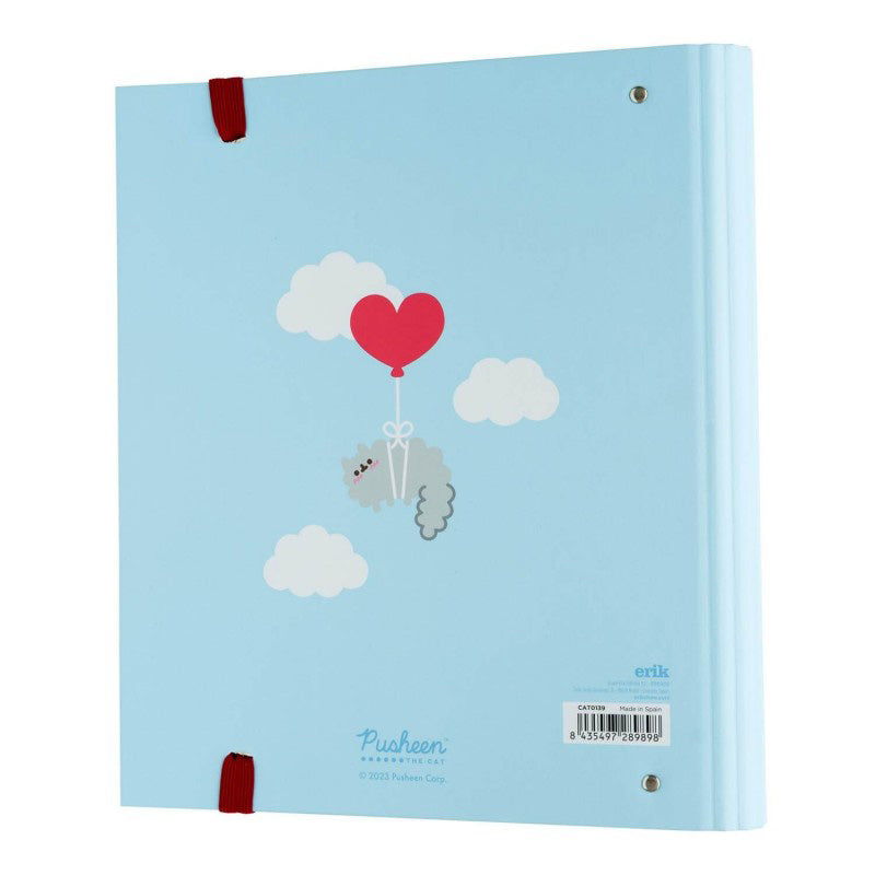 Pusheen - Organizer A4 aus der Kollektion Purrfect Love s Blätter (4 Ringe, Gummiband) – Produktabbildung 2