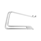Crong AluBench – hliníkový Ständer für Laptop (silber) – Produktabbildung 3