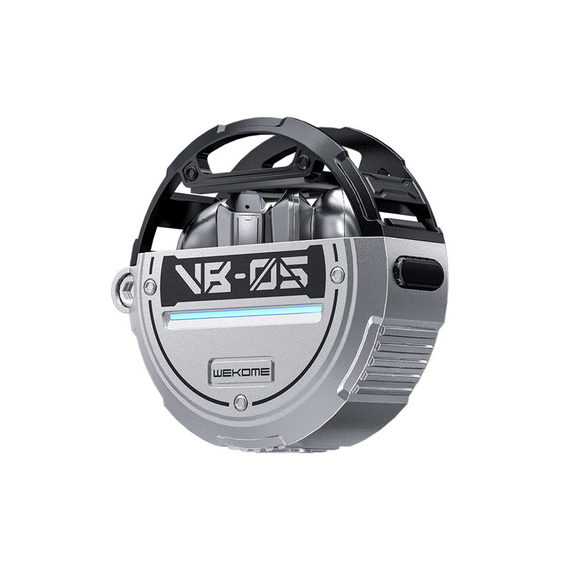 WEKOME VB05 Vanguard Series - Kabellose Kopfhörer Bluetooth V5.3 TWS s Lade- pouzdrem (grau)