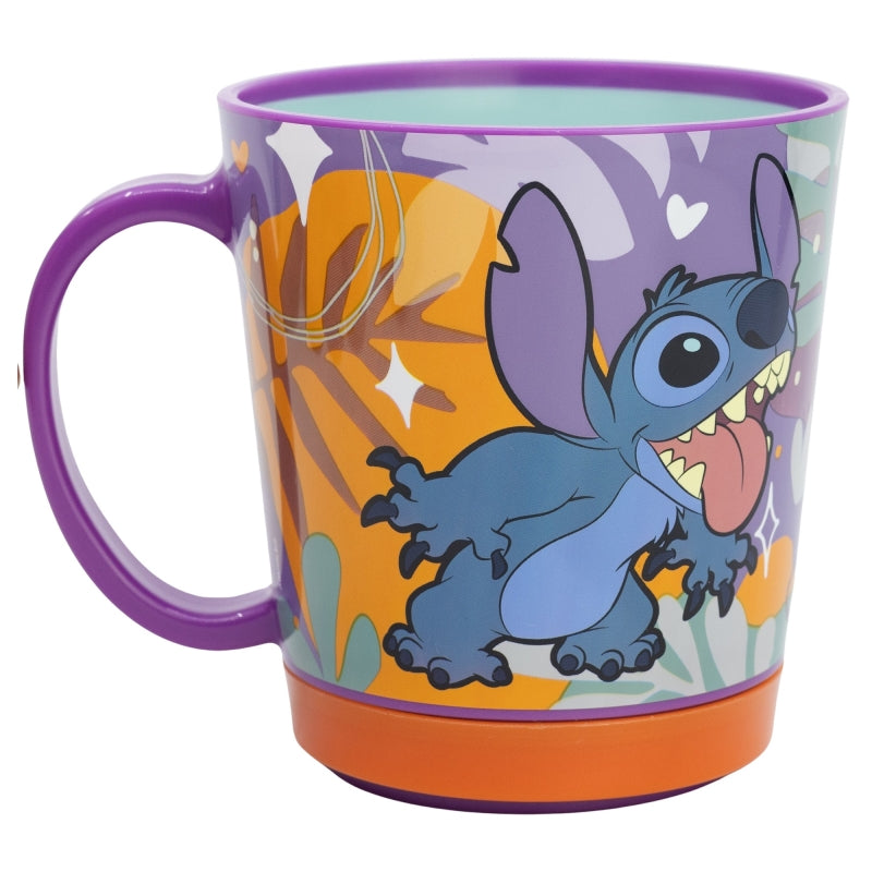 Disney Stitch - Becher Dropsafe s nelepivým povrchem aus der Kollektion Aloha 410 ml – Produktabbildung 2