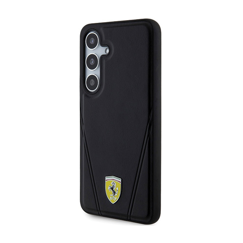Ferrari Hot Stamp in Lines MagSafe - Hülle für Samsung Galaxy S24 (schwarz) – Produktabbildung 2