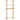 KleanKin Badezimmerregal Badregal Toilettenregal, 3 Regale, wasserbeständig, 68 cm x 20 cm x 165 cm, Natur